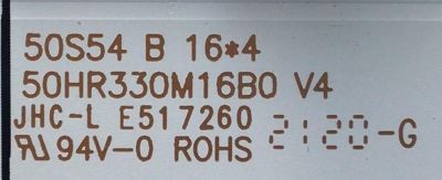 KIT DE LEDS PARA TV TCL 7 PIEZAS / NUMERO DE PARTE 50HR330M16B0 V4 / B0101-000070 / 50HR330M16B0 / 50S54 B / E517260 / PANEL LVU500NDDJ / MODELO 50S546 - Imagen 3